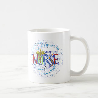 Taza De Café lema Enfermera excepcional