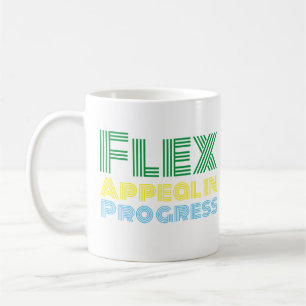 Taza De Café Lema motivacional colorido