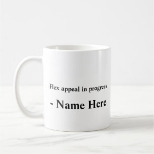 Taza De Café Lema motivacional Típográfico personalizado