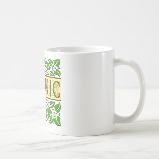 Taza De Café Lema verde orgánico (Derecha)