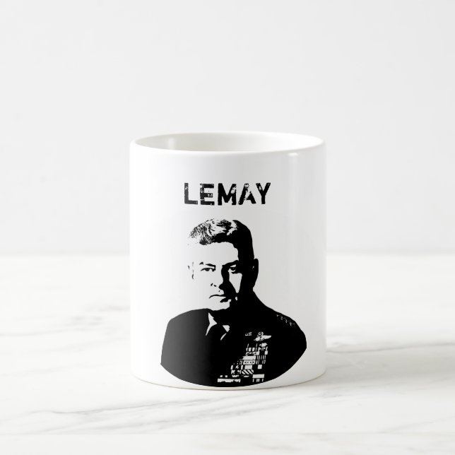 Taza De Café Lemay -- Blanco y negro (Centro)
