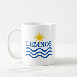 Taza De Café LEMNOS Grecia, ondas solares