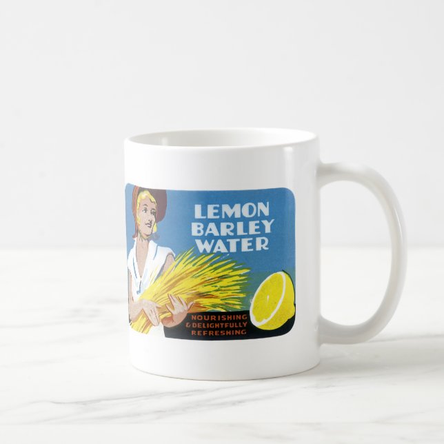 Taza De Café Lemon Barley Water (Derecha)