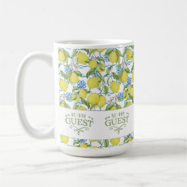 Taza De Café Lemon Be Our Guest Mug