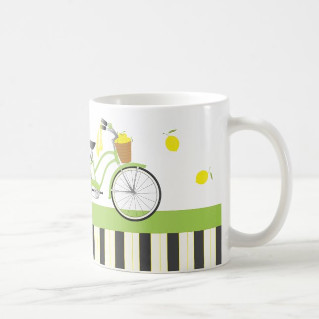 Taza De Café Lemon Bicycle (Derecha)