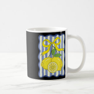 Taza De Café Lemon Coquette Bow Summer Vacation Hawaii Beach Fa