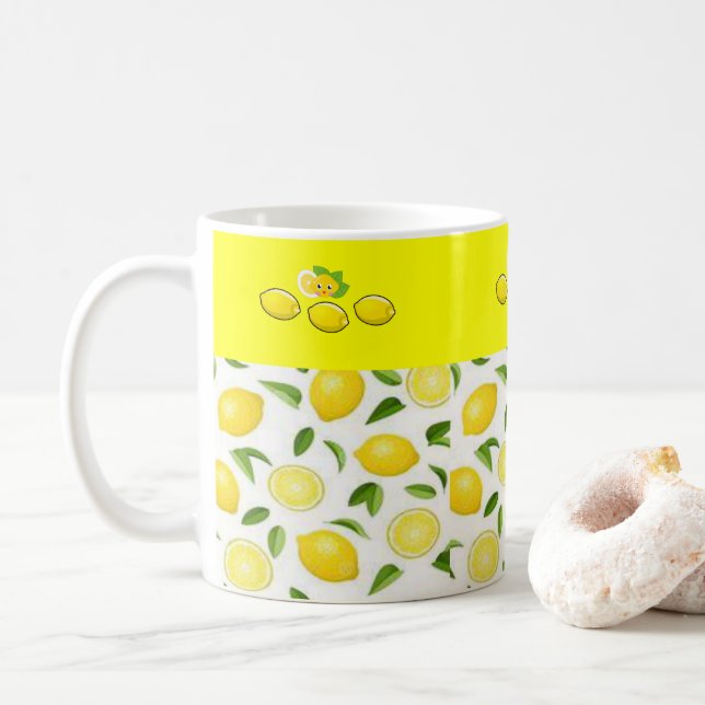 Taza De Café Lemon Mug (Con donut)