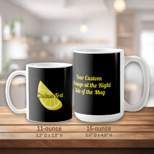Taza De Café Lemon Slice