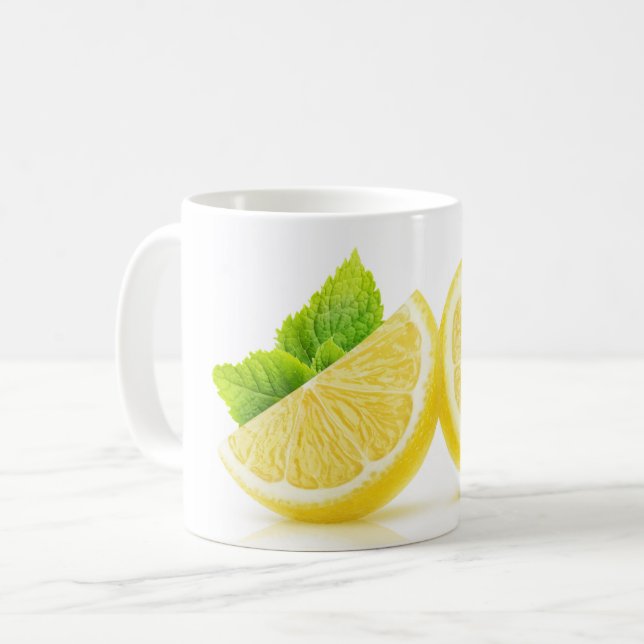 Taza De Café Lemon Slices (Anverso izquierdo)