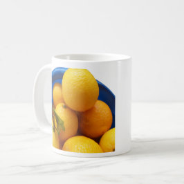 Taza De Café Lemones Amarillos de Florida