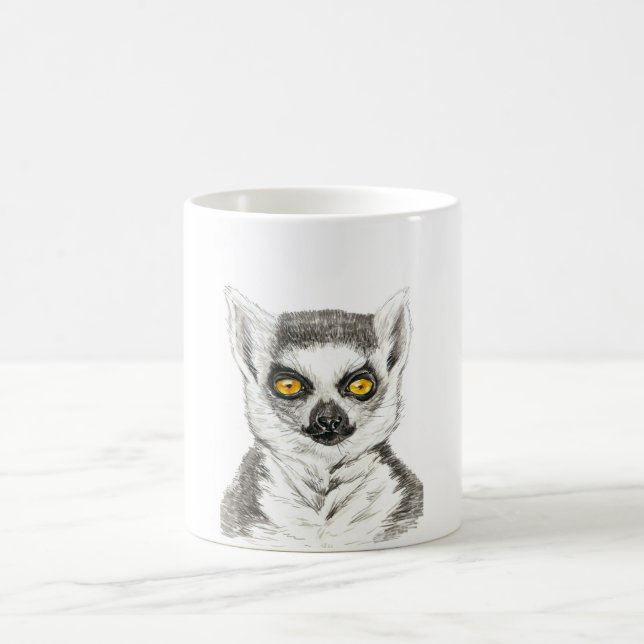 Taza De Café Lemur (Centro)