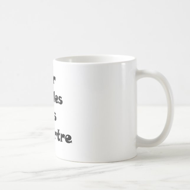 Taza De Café LenferCestLesAutres (Derecha)