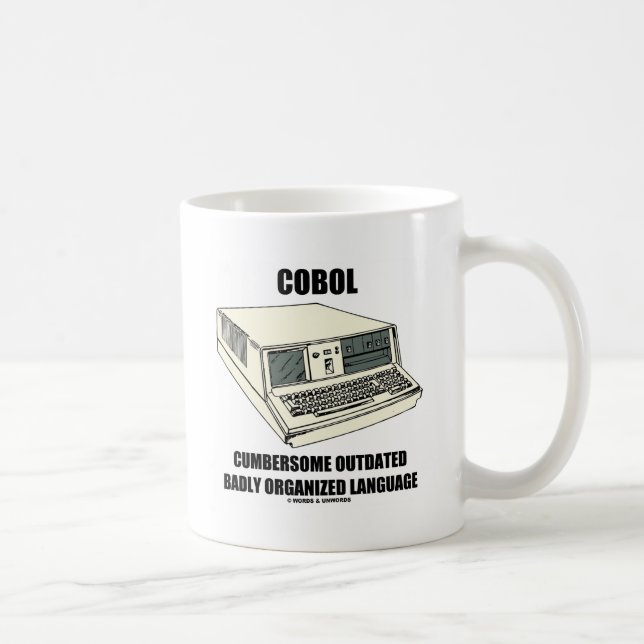 Taza De Café Lengua gravemente organizada anticuada incómoda de (Derecha)