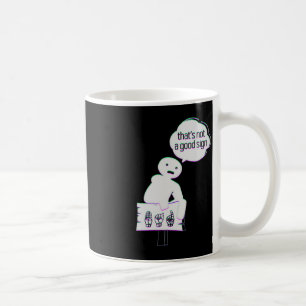Taza De Café Lenguaje de Rótulo ASL Mano Americana Concienciaci