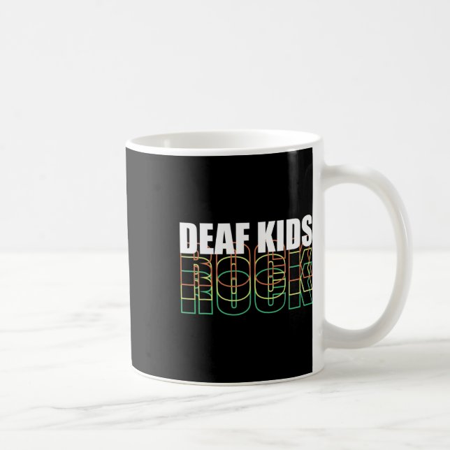 Taza De Café Lenguaje de Rótulo infantil (Derecha)