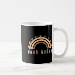 Taza De Café Lenguaje de Rótulo mano Asl Gesto de mano sordo vi