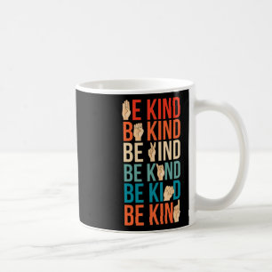 Taza De Café Lenguaje de Rótulo sordomudo-mudo