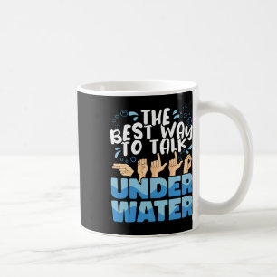 Taza De Café Lenguaje de señas americano La mejor manera de hab