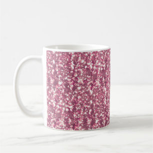 Taza De Café Lentejuelas de purpurina sin fisuras brillan patró