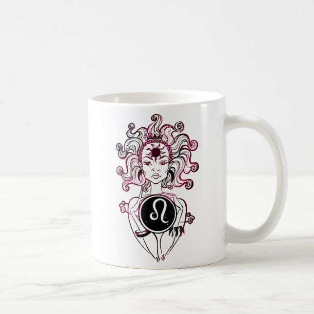 Taza De Café Leo Art Deco Lady (Derecha)