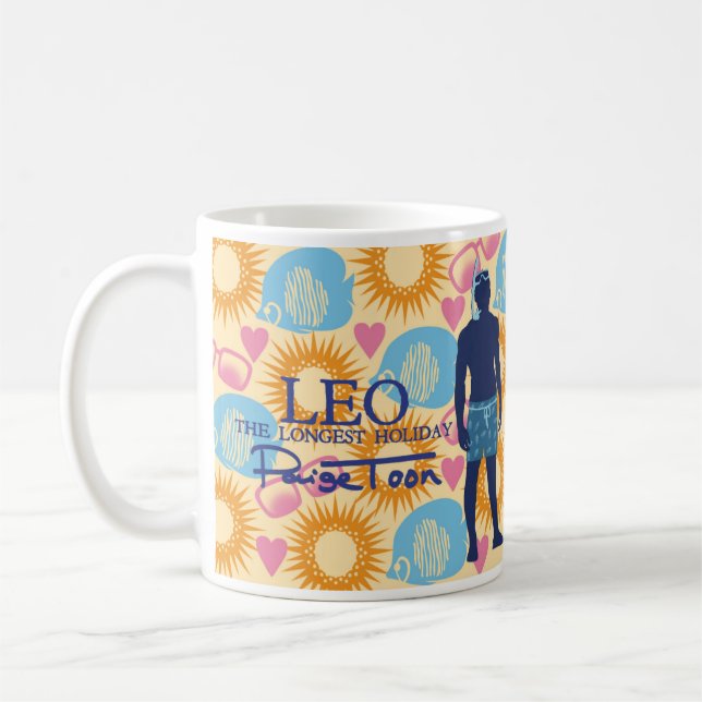Taza De Café Leo - "El feriado más largo" cita una canción (Izquierda)
