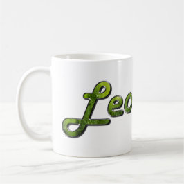 Taza De Café Leo en Peridot Gemstone