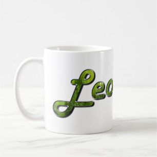 Taza De Café Leo en Peridot Gemstone
