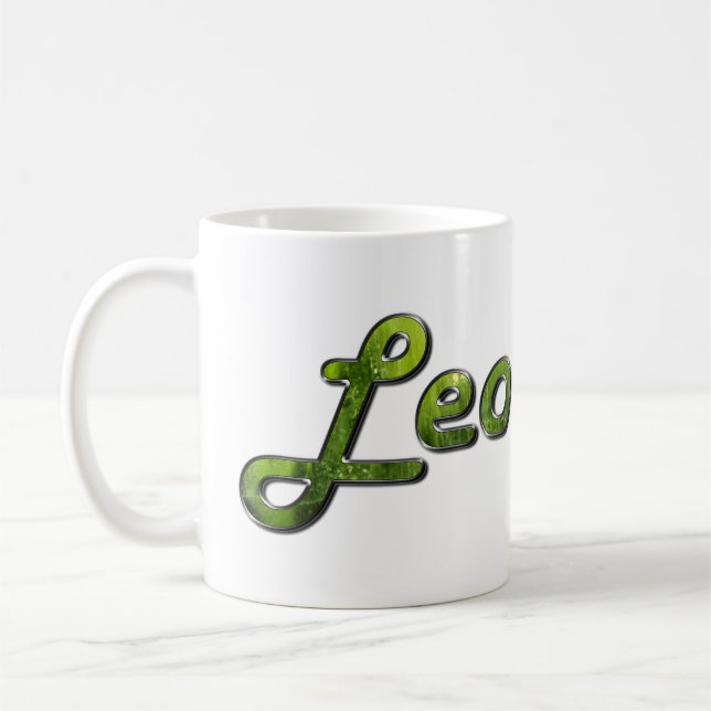 Taza De Café Leo en Peridot Gemstone (Izquierda)