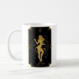 Taza De Café Leo Saucy Rótulos Astrológico Mug