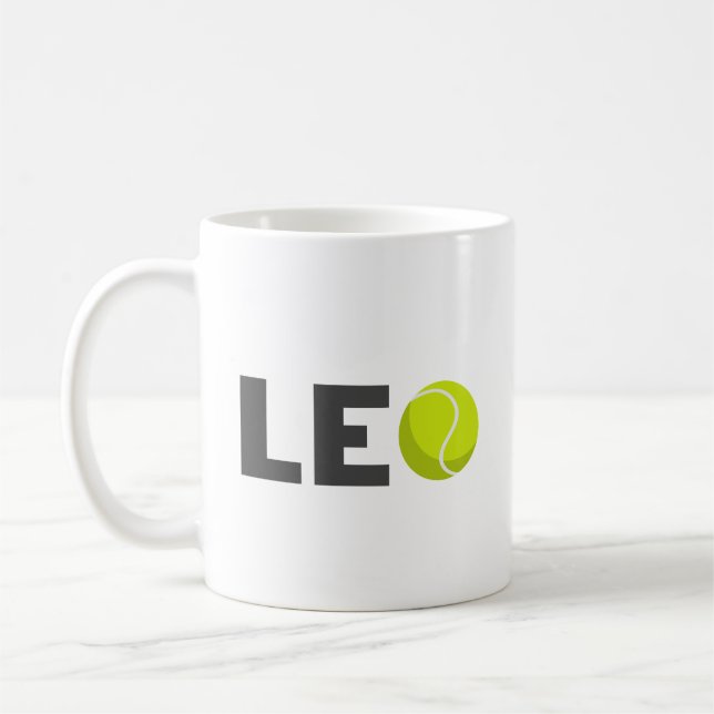 Taza De Café Leo Tennis (Izquierda)