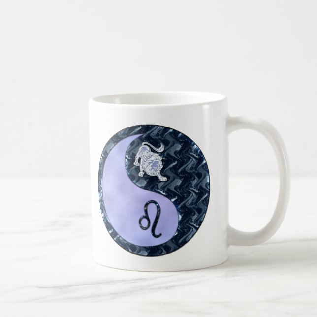 Taza De Café Leo Yin Yang (Derecha)