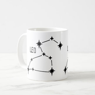 Taza De Café Leo zodiac horoscope mug