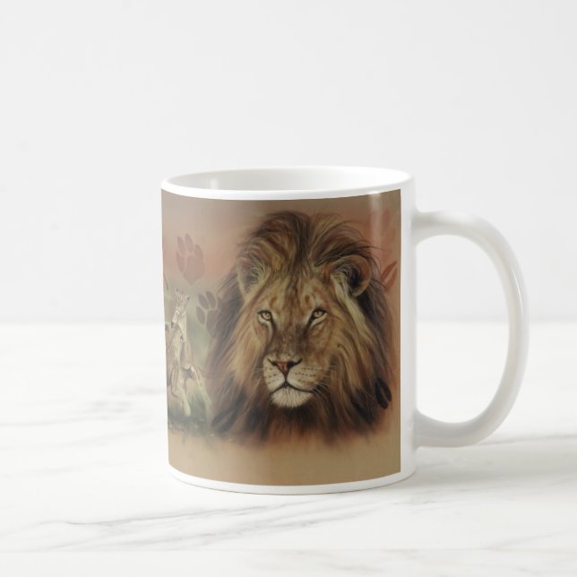 Taza De Café león (Derecha)