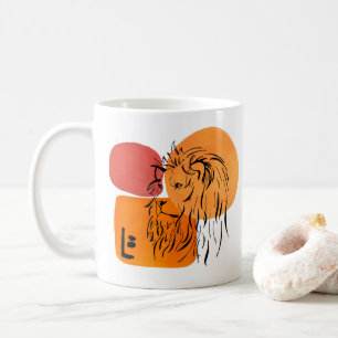 Taza De Café León africano animal salvaje