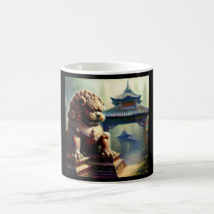 Taza De Café León alimentario chino (22)