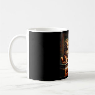 Taza De Café León alimentario chino (30)