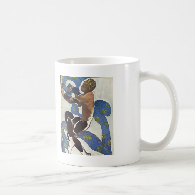 Taza De Café León Bakst: Traje del fauno de Nijinsky (Derecha)