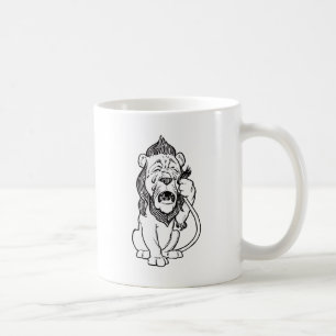 Taza De Café León cobarde