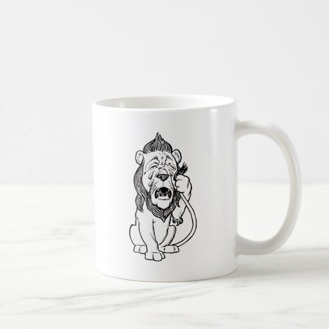 Taza De Café León cobarde (Derecha)