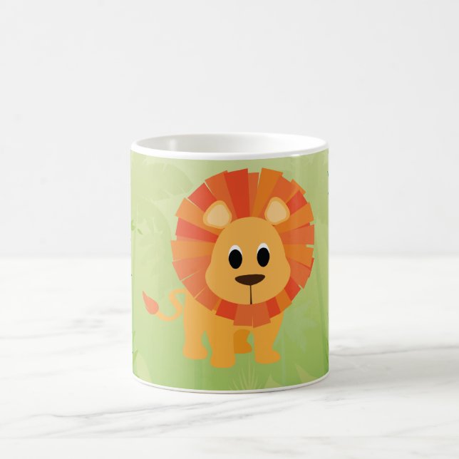 Taza De Café León Cute (Centro)