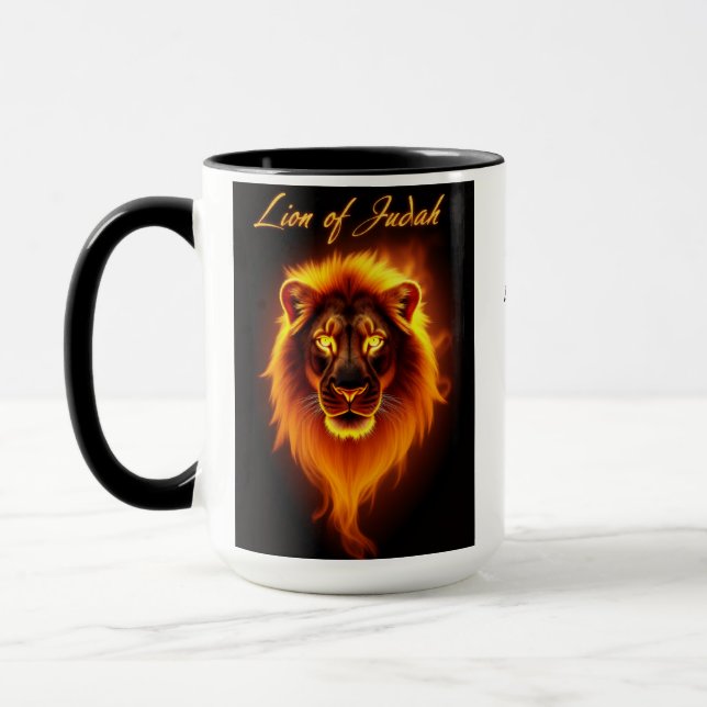 Taza de café "León de Judá" (Izquierda)