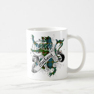 Taza De Café León de MacLeod Tartan