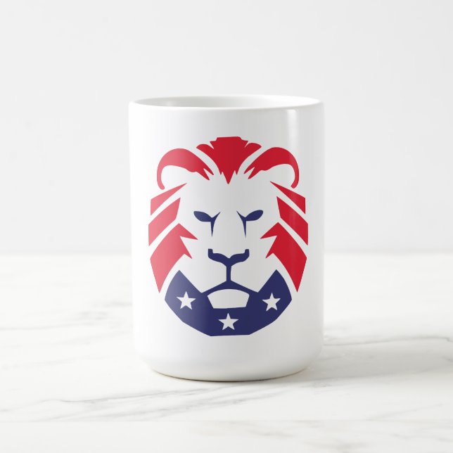 Taza De Café León de Patriots Mug (Centro)
