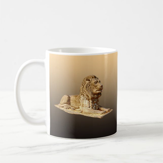 Taza De Café León de Piedra (Izquierda)