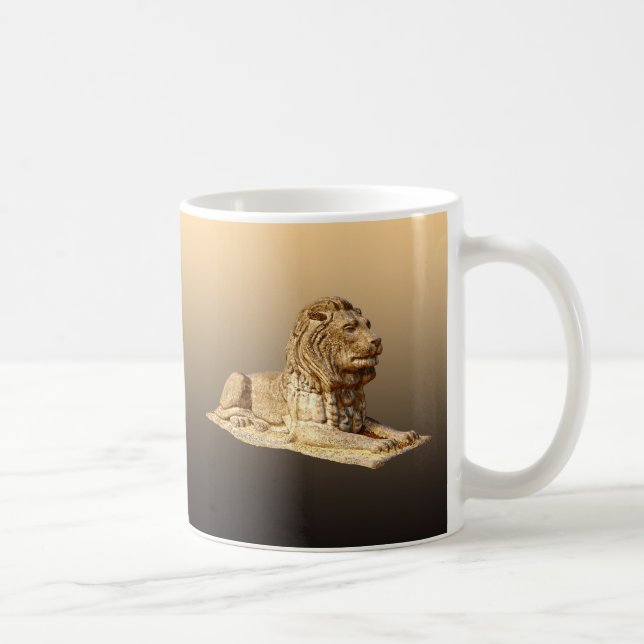 Taza De Café León de piedra (Derecha)