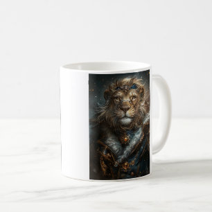 Taza De Café León de Steampunk