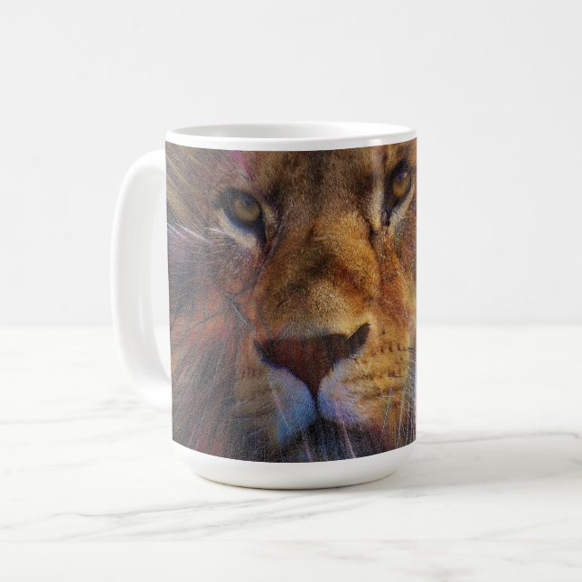 Taza De Café León en la galería (Anverso izquierdo)
