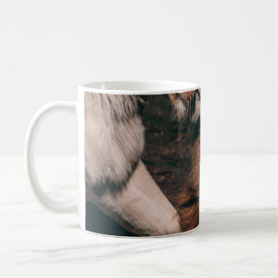 TAZA DE CAFÉ LEÓN EN ROCK MARRÓN