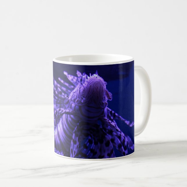 Taza De Café Leon Fish White Coffee Mug (Anverso derecho)