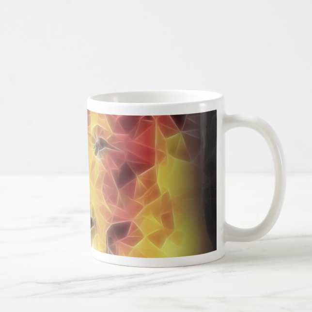 Taza De Café León fractal (Derecha)